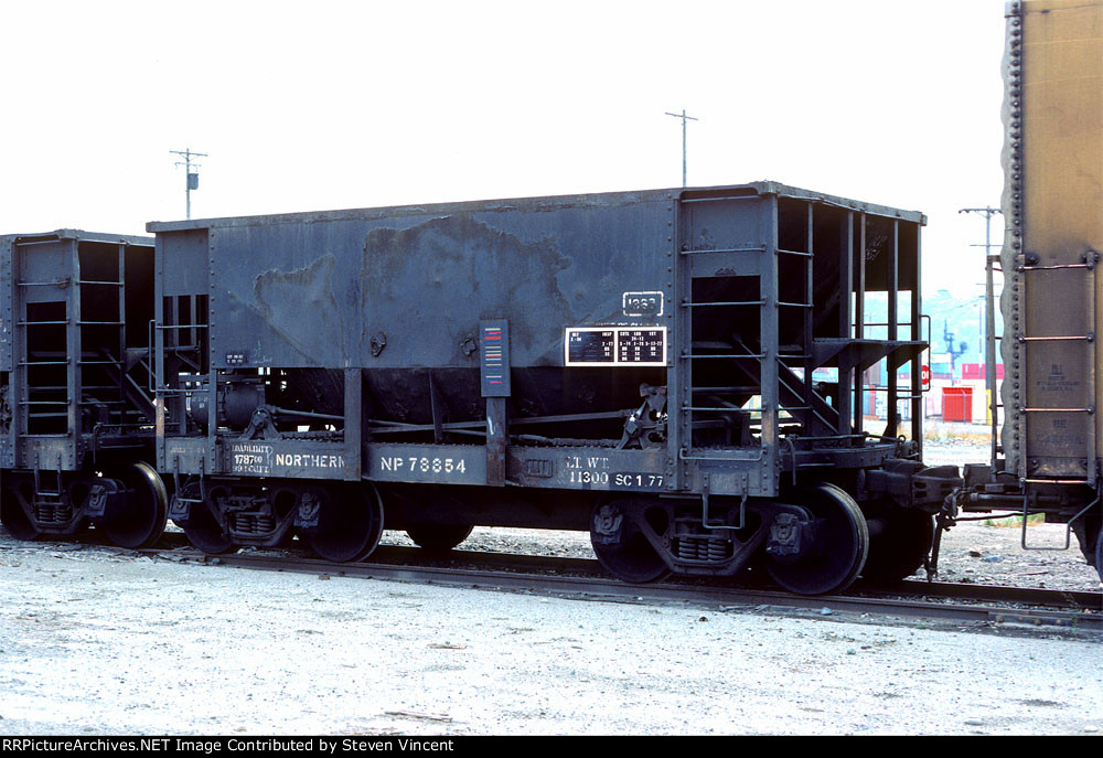 Northern Pacific ore car NP #78854